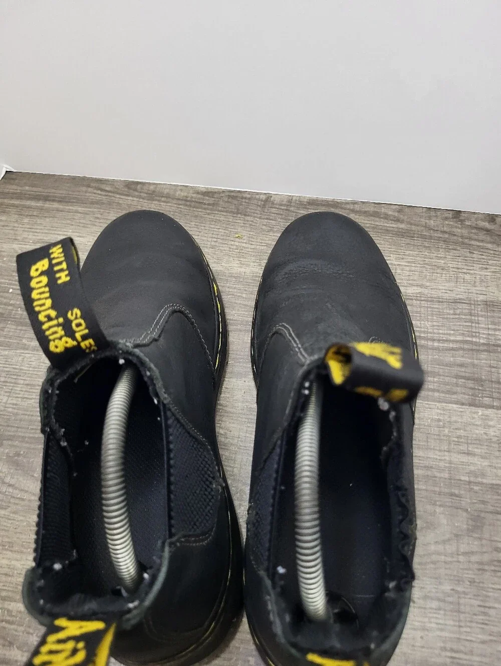 Dr. Martens Hardie Black Pit Chelsea Boots US Men's Size 8 Women's 9